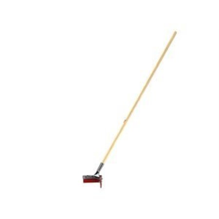 Bon Tool Squeegee -V Shape Red Rubber- 5' Wood Handle 19-200